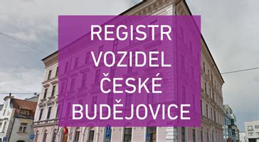 české budějovice registr vozidel